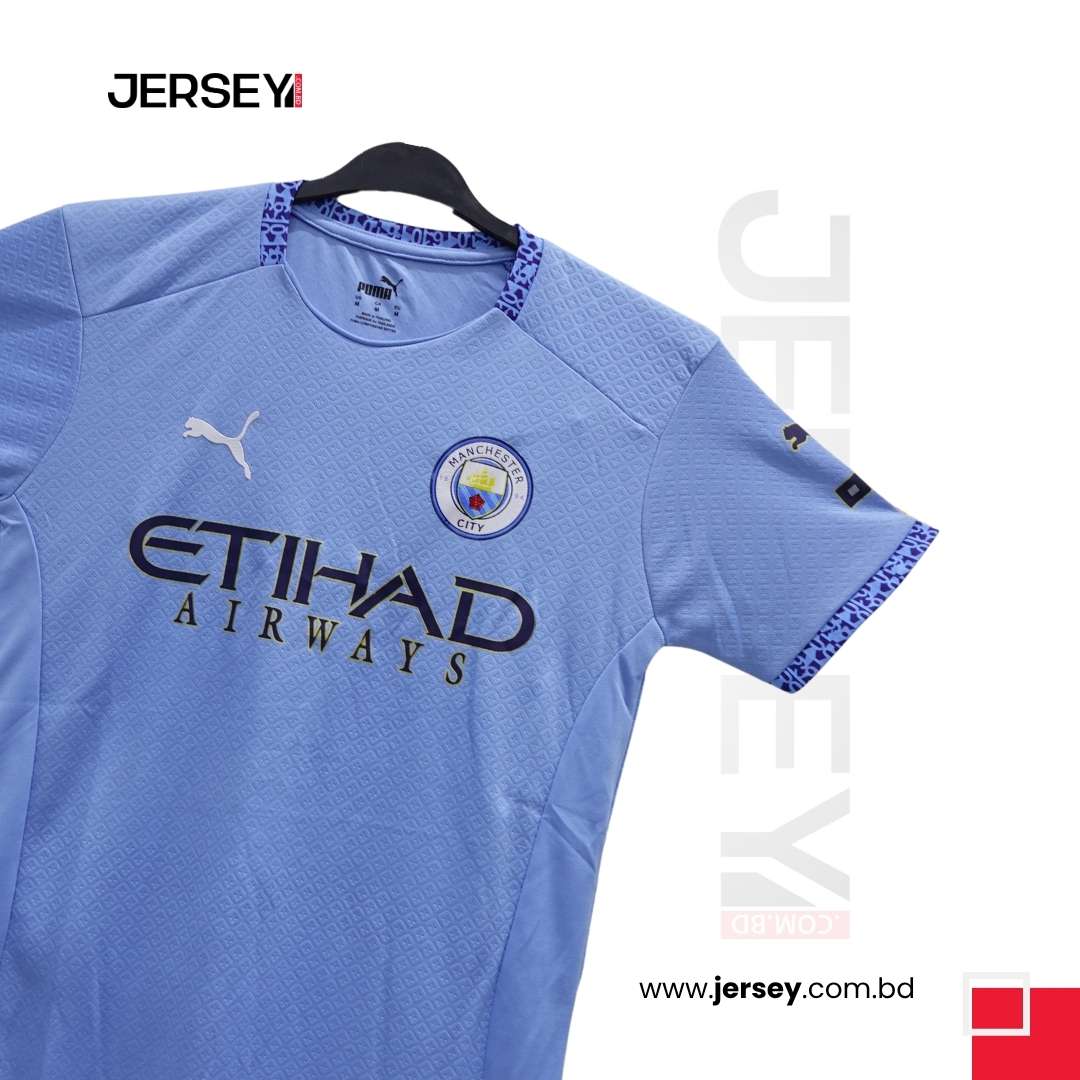 Manchester City Home Kit 23/24 Jersey – Official Premium Football Club Jersey