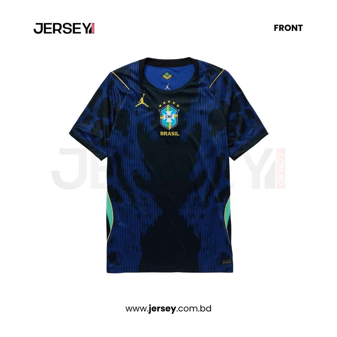Brazil Away Premium Jersey 2025-26  Player Version (Imported)